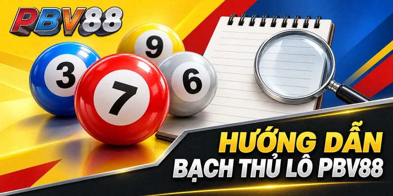 HƯỚNG DẪN BẠCH THỦ LÔ PBV88